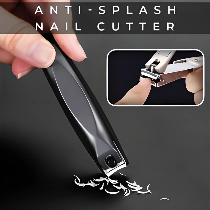 Mantis™ Precision Anti-Splash Nail Clippers in Stainless Steel - Engineered for a clean, contained nail trimming experience