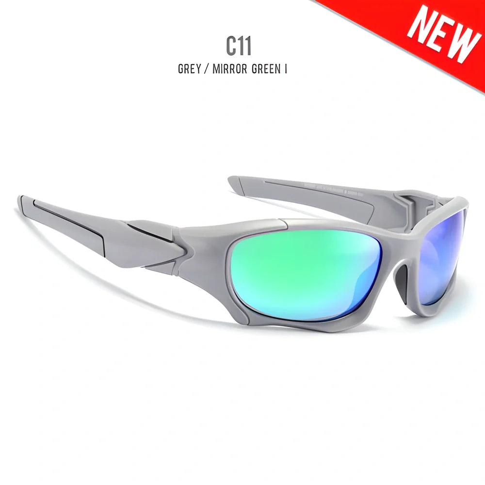 KDEAM Adventurous Polarized Sunglasses with UV400 protection, HD lens technology, and a flexible, lightweight frame
