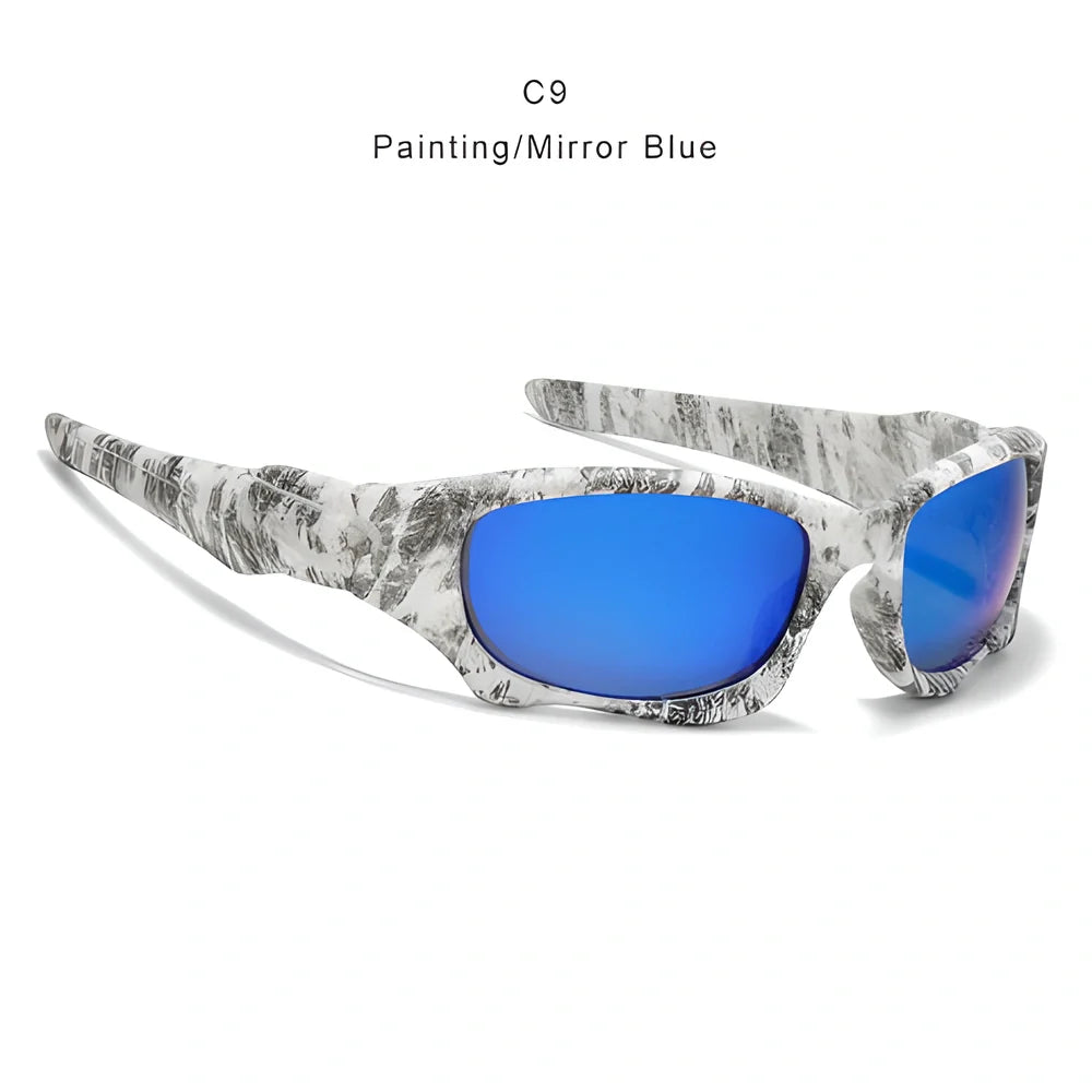 KDEAM Adventurous Polarized Sunglasses with UV400 protection, HD lens technology, and a flexible, lightweight frame