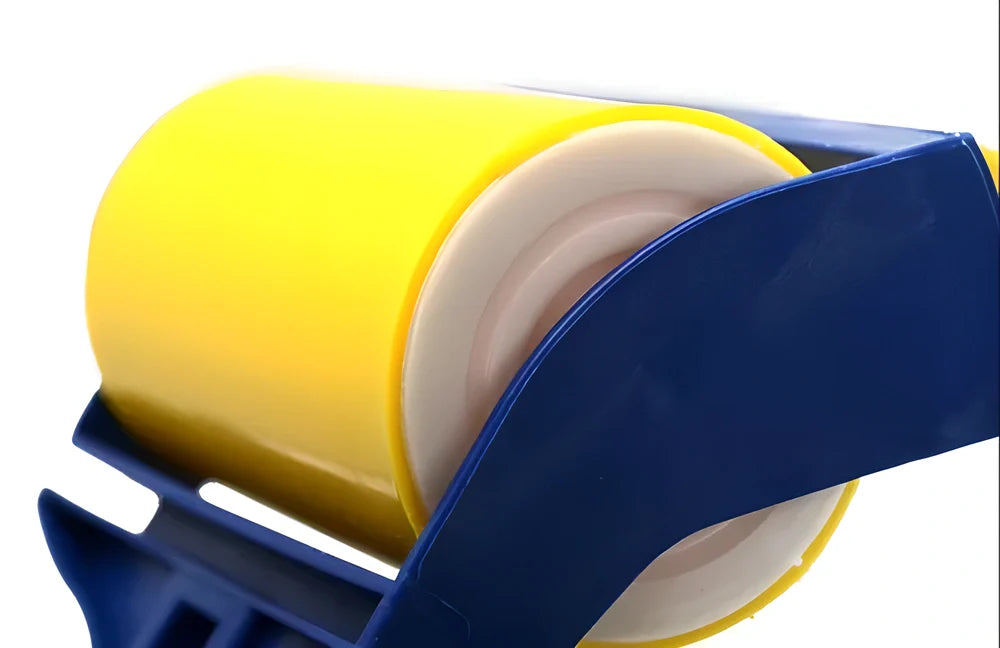 Premium reusable lint roller with rubber fingers for deep cleaning of pet hair, crumbs, and more on fabrics, furniture, and carpets
