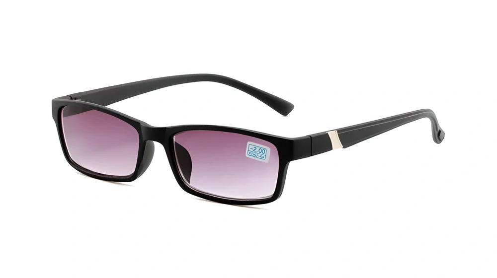 2 in 1 Prescription Tinted Lens Unisex Sunglasses - Myopia Correction
