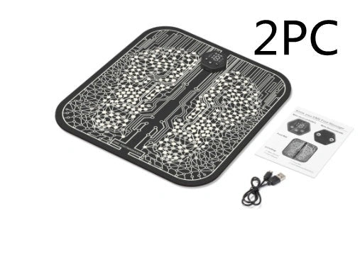 Premium electric foot massager with adjustable settings, wireless remote control, and intelligent power-off protection for a customised relaxation experience.