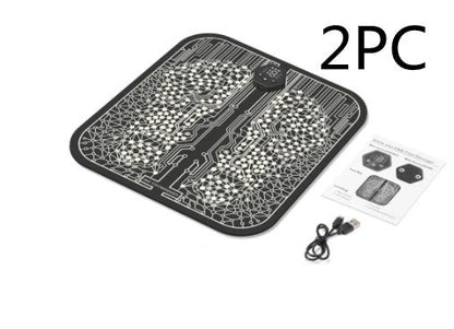 Premium electric foot massager with adjustable settings, wireless remote control, and intelligent power-off protection for a customised relaxation experience.
