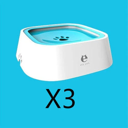 Spill-Proof Floating Pet Water Bowl with Slow Water Intake, Premium ABS & PP Construction, Available in Various Colors and Quantities