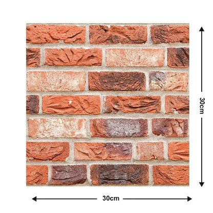 Brick texture self-adhesive wallpaper for moisture-proof home decoration