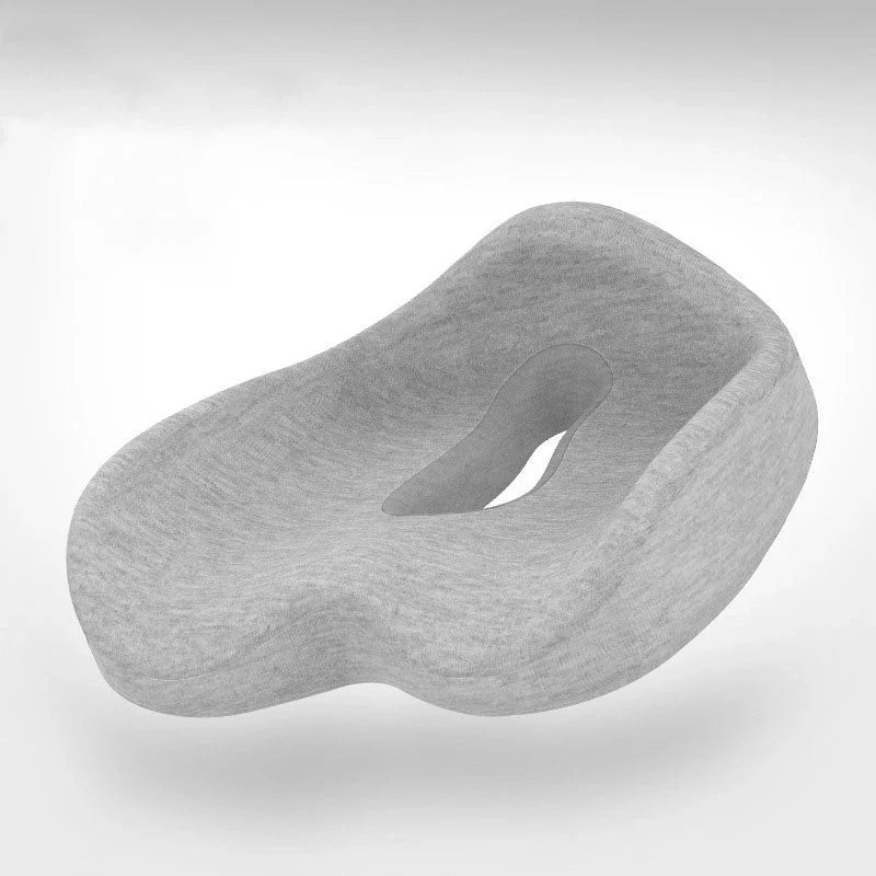 Ergonomic memory foam seat cushion in various colours for office and car use