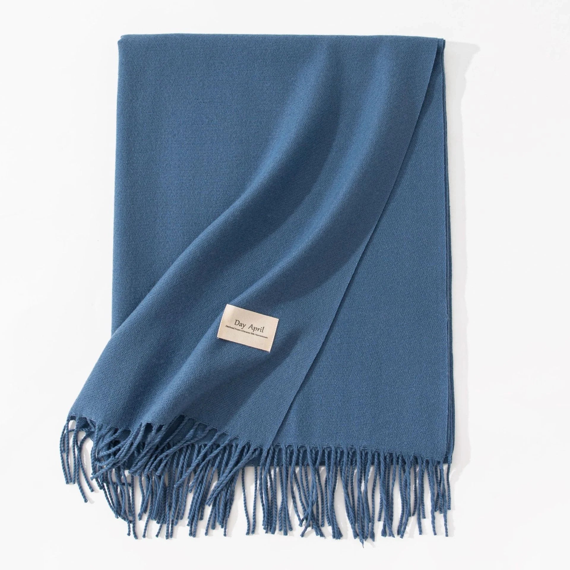 Elegant artificial cashmere scarf for women in various colors, perfect for winter warmth and style.