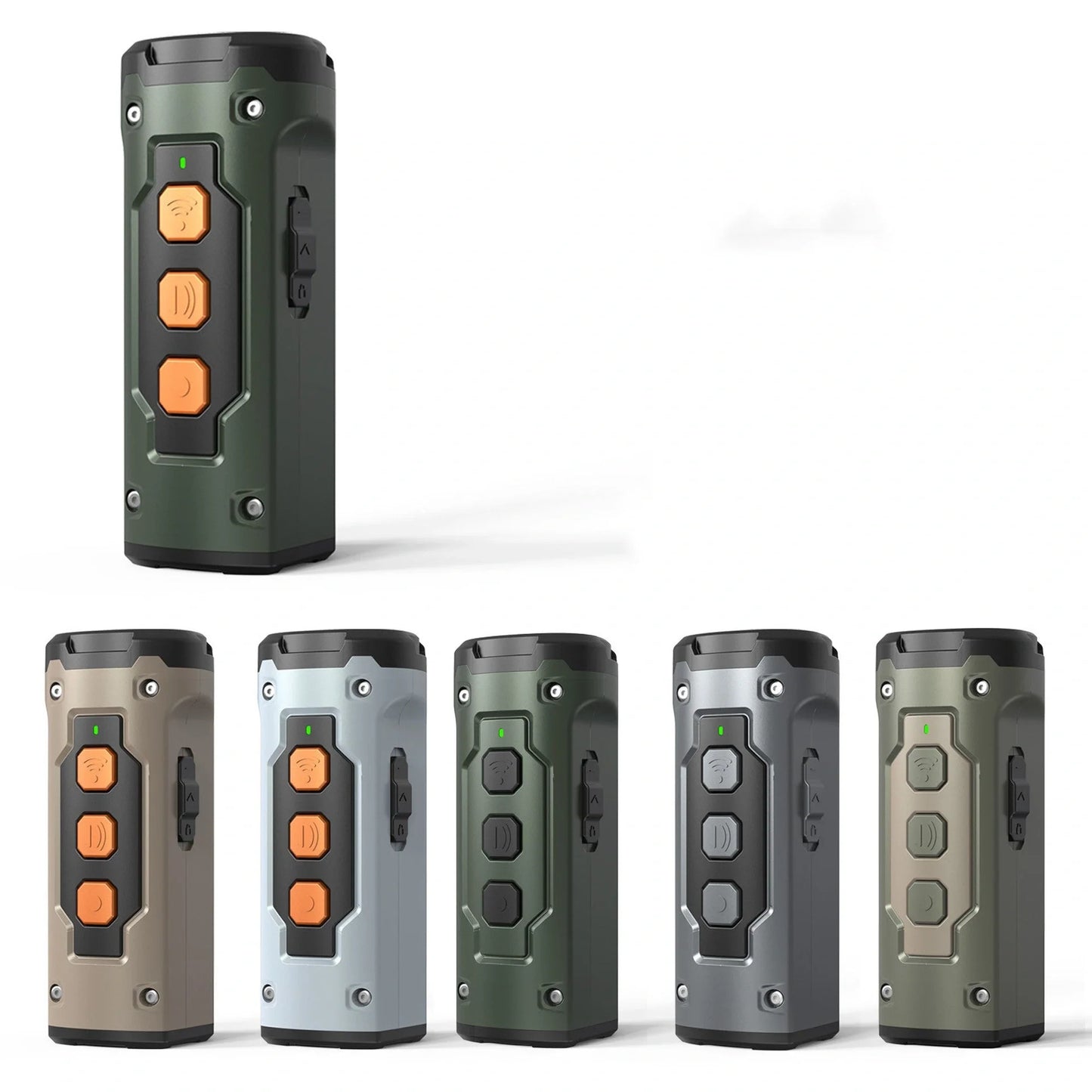 Dog Drive Ultrasonic Three-head Bark Plug Torch with LED flashlight in various colours