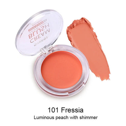 PHOERA Brightening Blush Cream in a variety of vibrant shades, delivering a radiant, healthy-looking glow to the complexion