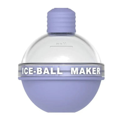 Food-grade silicone ice ball mold for creating 6cm spherical whisky ice cubes