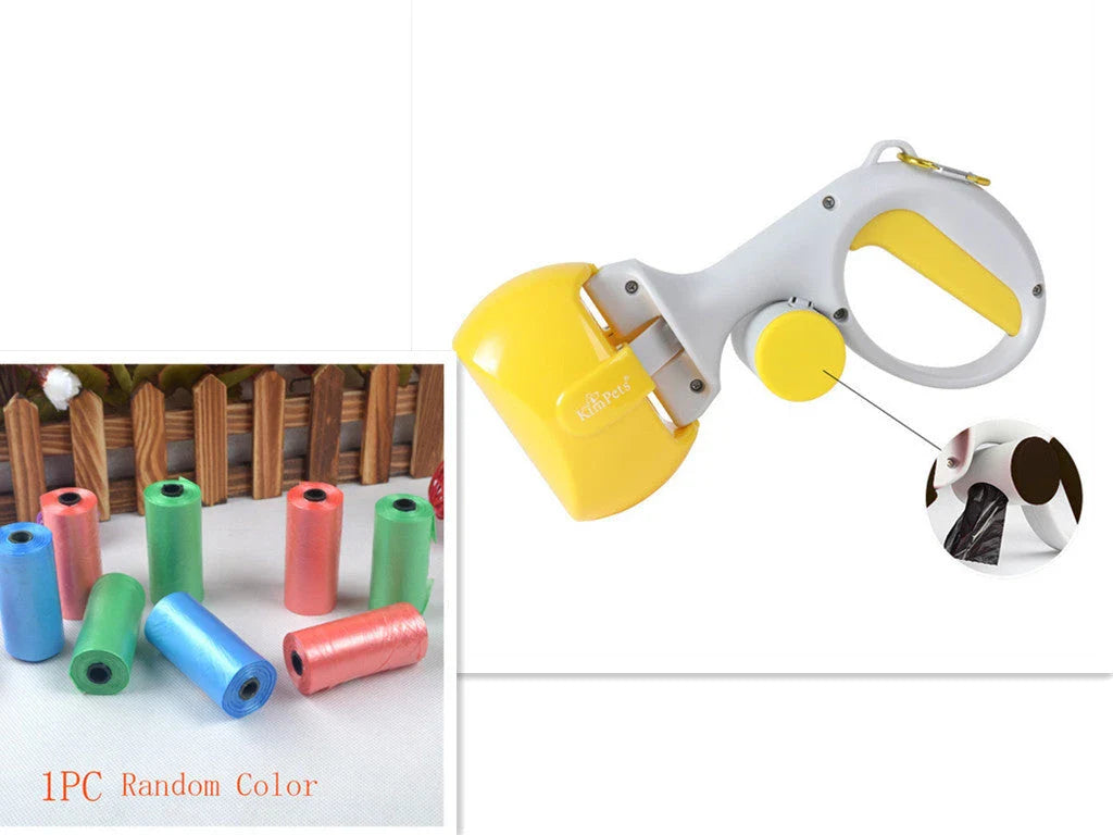 Portable Automatic Pet Waste Cleanup System with Various Color Options and Size Varieties