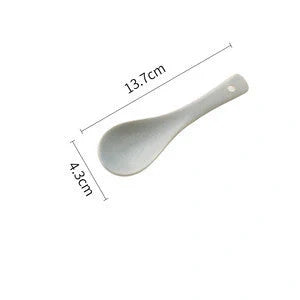 Pure Colour Matte Ceramic Plate Set with sesame point glaze in pink, grey, white, and blue