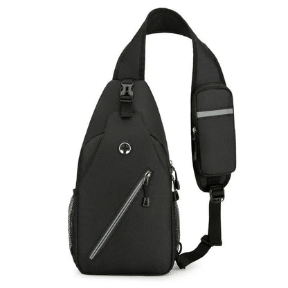 Versatile canvas crossbody messenger bag for men, featuring durable construction, multiple pockets, and an adjustable strap for comfortable everyday use.
