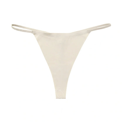 Seamless & Soft Microfibre Women's Thong Underwear Set in a range of classic colours