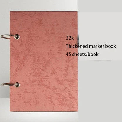 Premium Freehand Sketchbook with Vibrant Cover Designs - Versatile Notebook for Artists in the UK