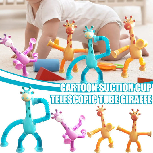 Giraffe Tubes Sensory Toys stretchable fidget toy in multiple colours