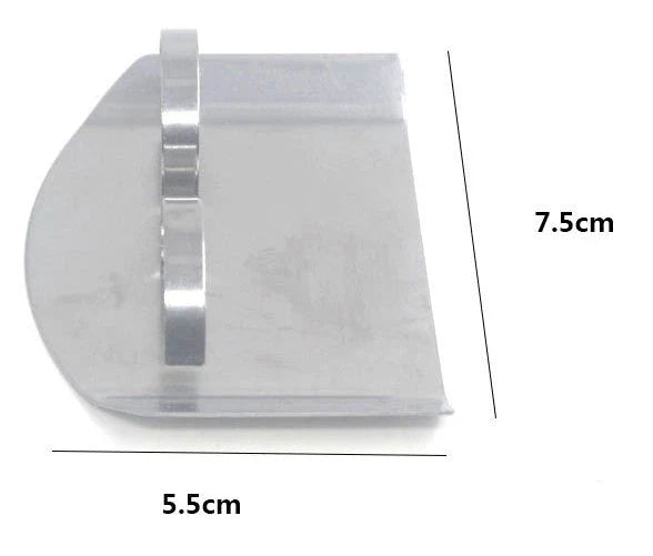 Premium stainless steel finger guard for safe and precise cutting in the kitchen