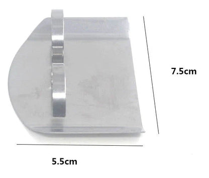 Premium stainless steel finger guard for safe and precise cutting in the kitchen