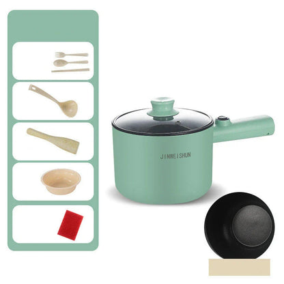 Versatile Mini Electric Cooker for Home and Dorm - Compact, Efficient, and Easy to Use