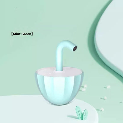 Interactive cat laser toy with bubble tea cup design and USB charging