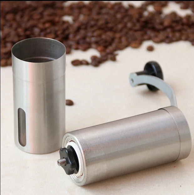 Stainless Steel 304 Hand Coffee Machine with ergonomic anti-slide design