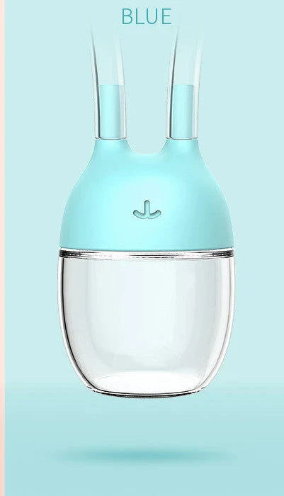 Premium nasal aspirator for safe and gentle baby nose cleaning with soft silicone tip and transparent mucus collection tank