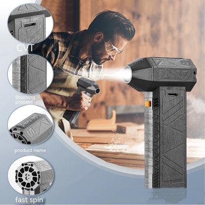 Powerful cordless air duster with turbo blower for quick and efficient cleaning in home, car, and office