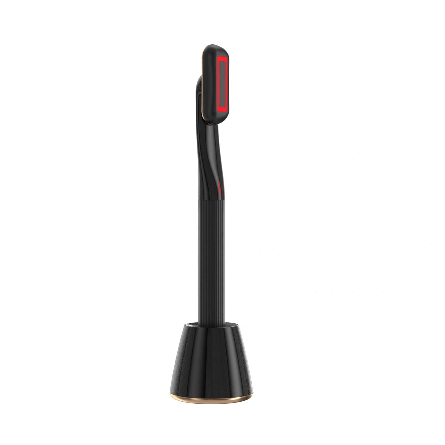 360 Degrees Rotary Eye Massage Wand with Red LED Light and Therapeutic Warmth for skincare