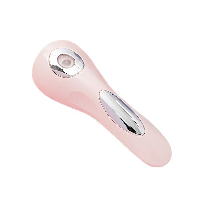 Rechargeable mini UV LED nail lamp in white and pink colors with 5 LED bulbs for curing gel polish