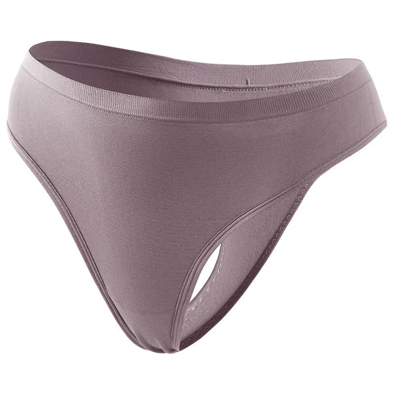 Women's low waist cotton sports panties in a 3-color set, perfect for fitness and daily wear