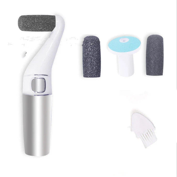 Premium Electric Foot Grinder with Interchangeable Rollers for Callus Removal and Nail Care