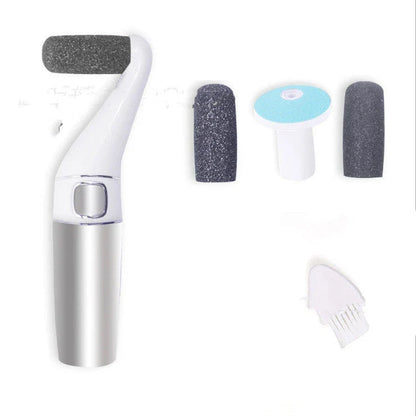 Premium Electric Foot Grinder with Interchangeable Rollers for Callus Removal and Nail Care