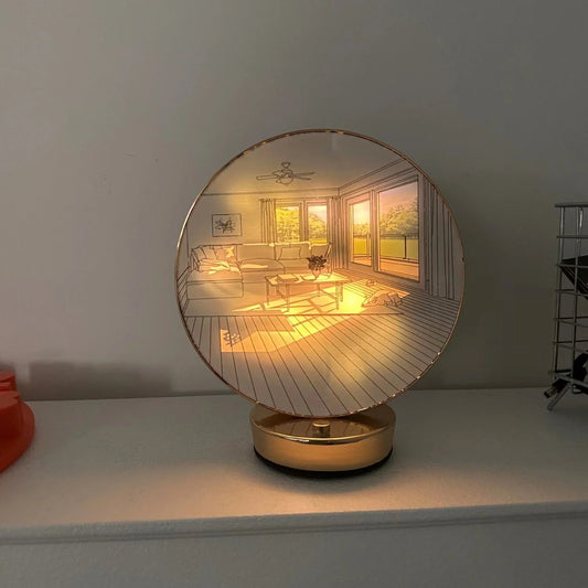 Modern LED Painting Lamp with adjustable colours for home decor