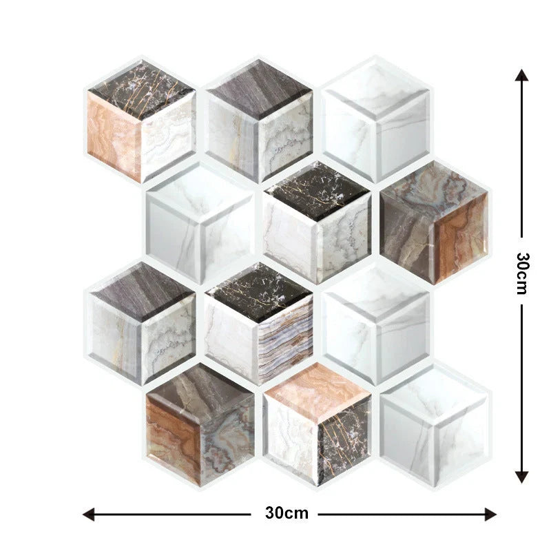 Brick texture self-adhesive wallpaper for moisture-proof home decoration