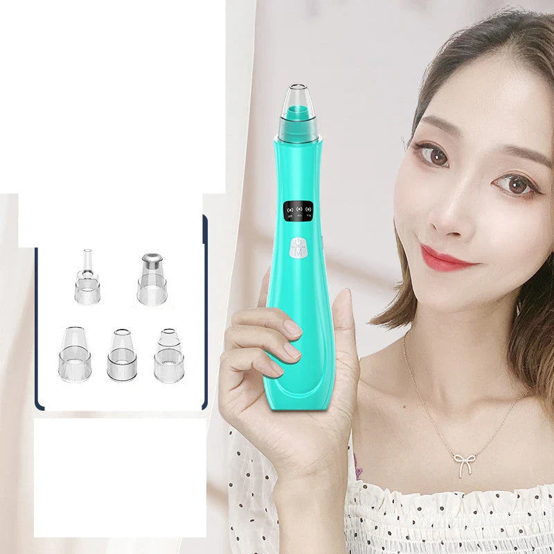 Premium Pore Suction Blackhead Remover with Adjustable Suction Settings and Interchangeable Tips for Deep Cleansing and Glowing Skin