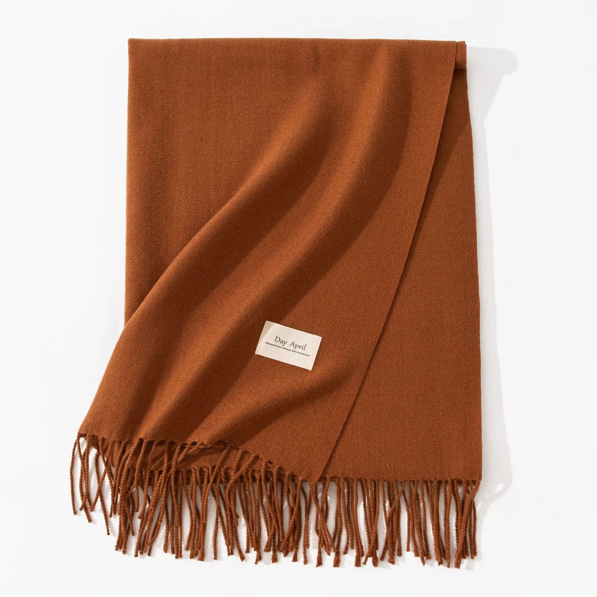Elegant artificial cashmere scarf for women in various colors, perfect for winter warmth and style.