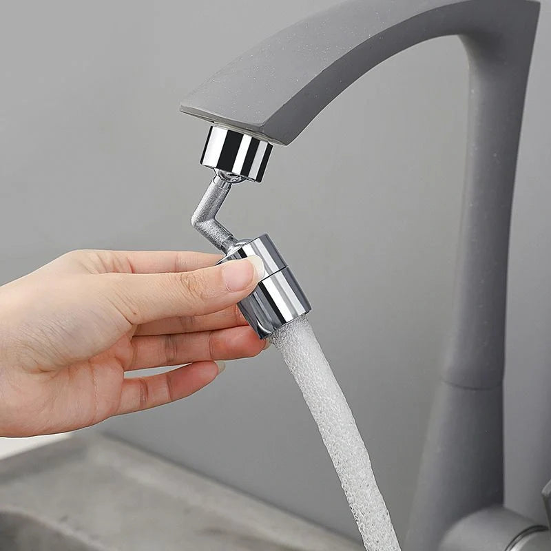 Universal Splash-proof Outer Joint Swivel Faucet with dual output modes
