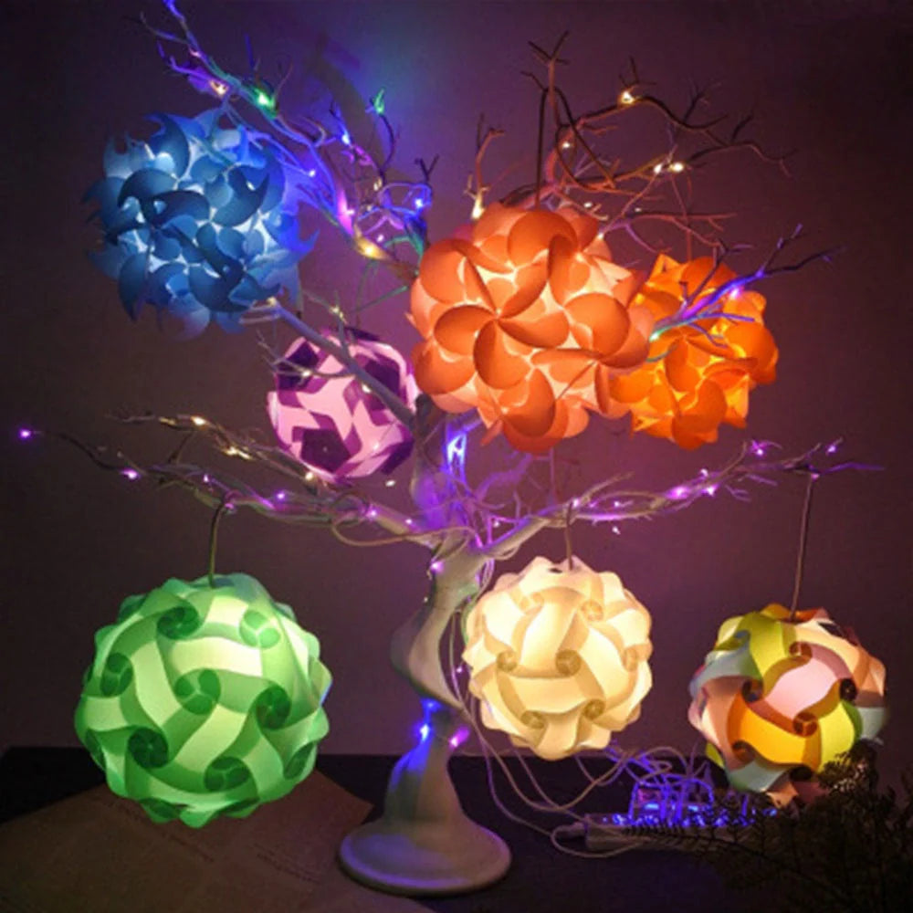 Bedside Moon Spherical Small Table Lamp with USB interface in various colours