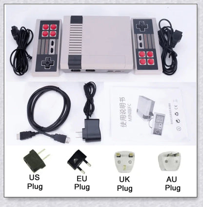 Retro Console 620 Classical Games - Relive the nostalgia of classic video games on your TV or computer with this compact, high-quality retro gaming device.