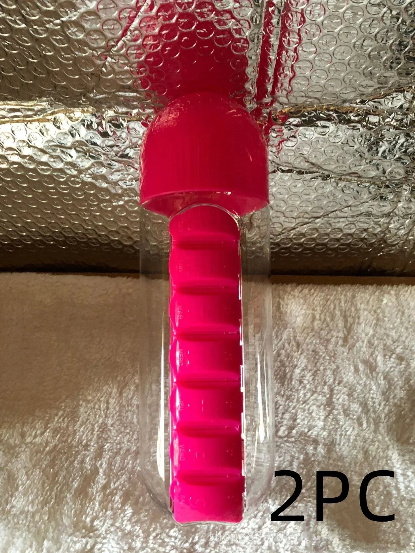 Portable Hydration Bottle with Medication Organizer - Stay Hydrated and Organized on the Go