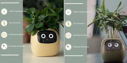 Smart Planter with AI and 7 sensors for easy plant care in various colours