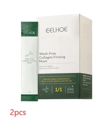 Wash-in collagen mask for skin tightening and fine line softening