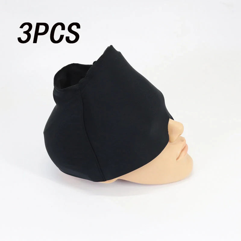 Cold Therapy Migraine Relief Hat with elastic compression for 360° coverage