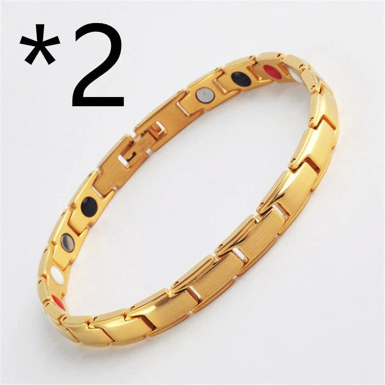 Premium weight loss and slimming bracelet with rhombus design for arthritis pain relief and improved circulation