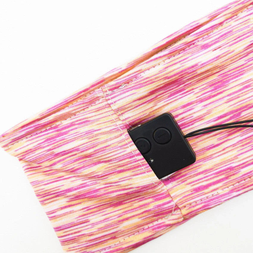 Wireless music headband with Bluetooth, hands-free calling, and voice control features