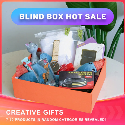 Mystery Blind Box Set containing random collectible items for surprise unboxing experience