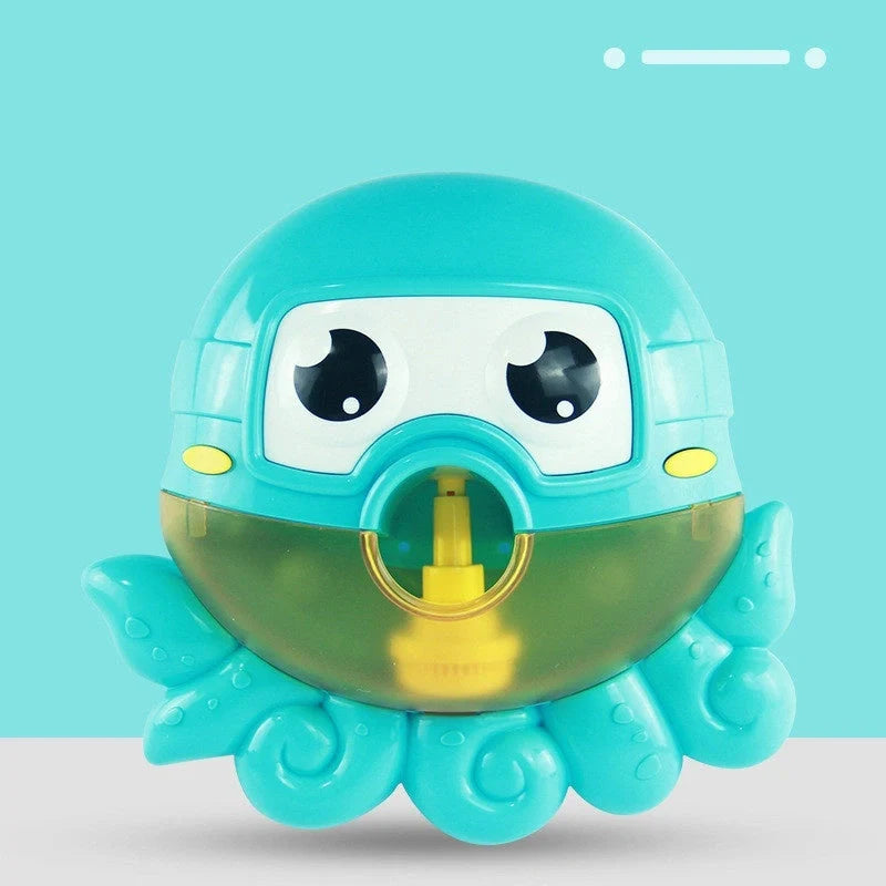 Baby Bath Toys Bubble Music Machine producing bubbles with soothing music