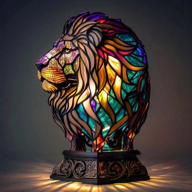 2024 3D Coloured Animal Light Desk Lamp featuring detailed animal designs in vibrant colours