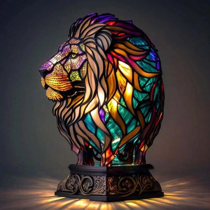 2024 3D Coloured Animal Light Desk Lamp featuring detailed animal designs in vibrant colours