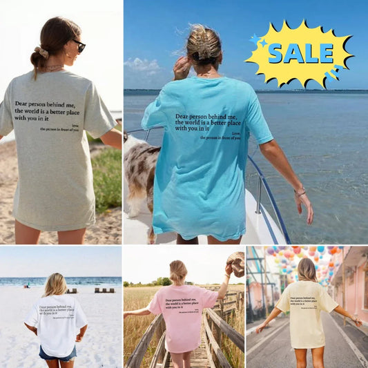 Women's graphic tee with playful slogan, available in various colors and sizes